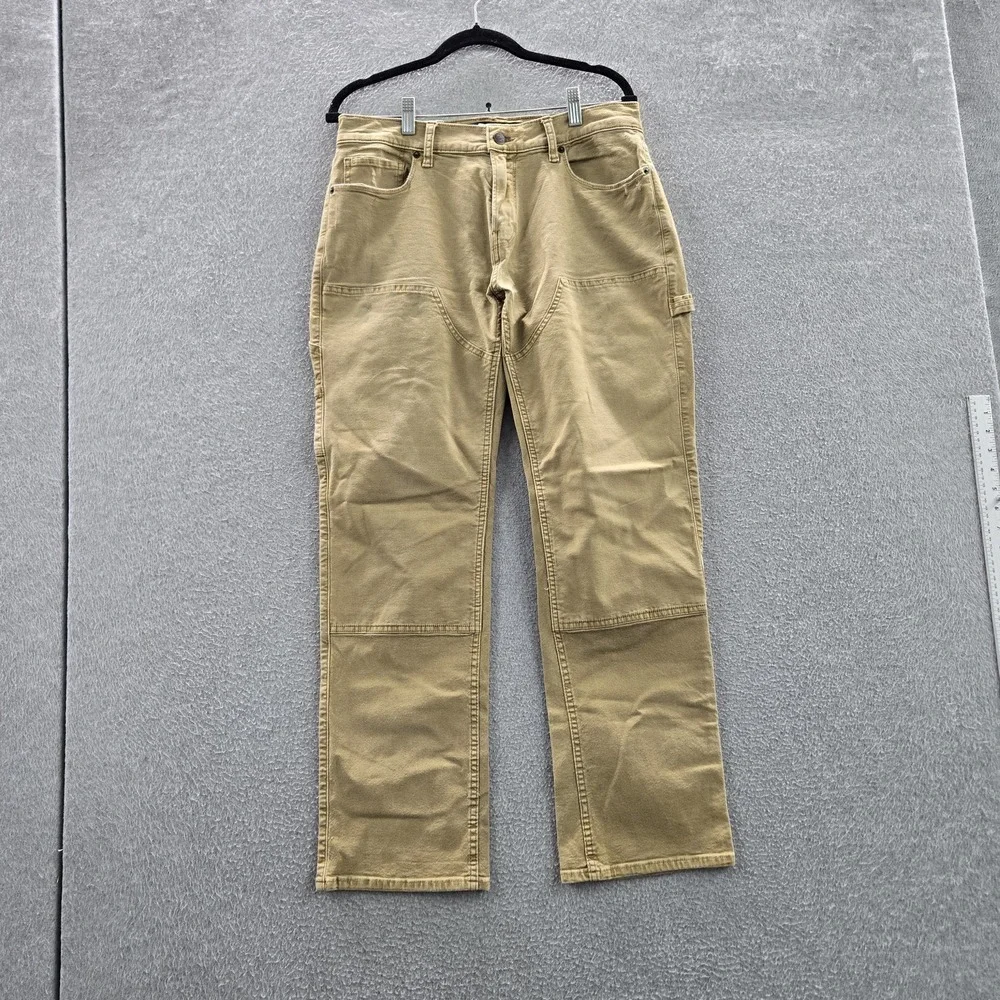 Hollister Men Jeans 30X32 Khaki Khakis Twill Vintage Straight Button‎ 30